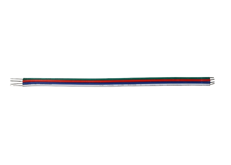Провод RGB 4pin 22AWG 15cm луженый - 3