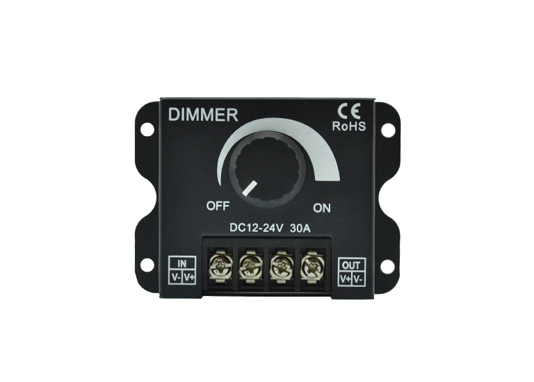 Диммер DMR 12V, 30A Silm Black - 2