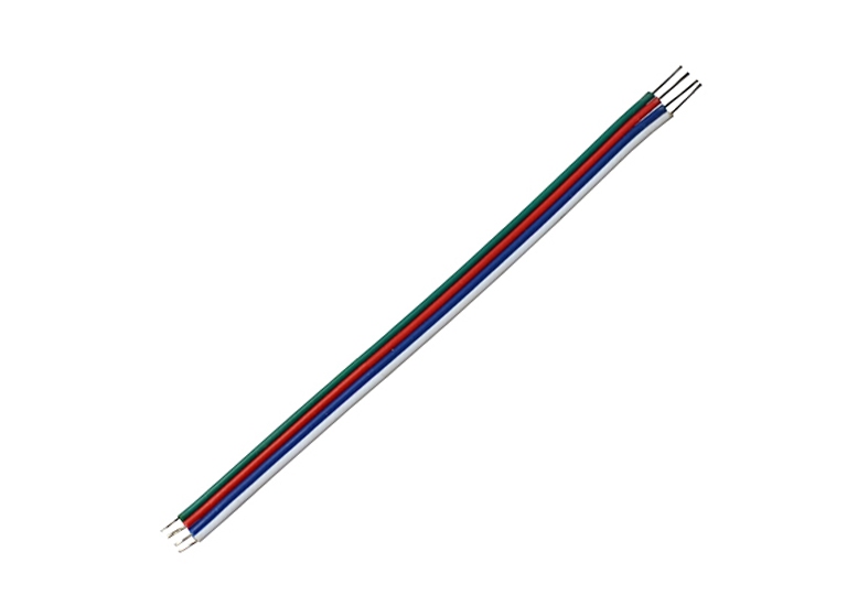 Провод RGB 4pin 22AWG 15cm луженый