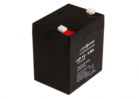 Свинцово-кислотный аккумулятор Battery 12V, 5Ah