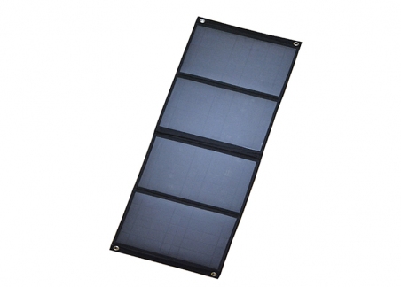 Складная солнечная панель 40Вт, 2xUSB / Power jack 5,5mm