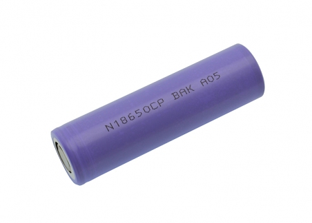 Аккумулятор Battery Li-ion BAK 18650, 3,7V 3400mAh