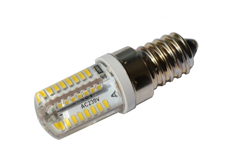 Светодиодная лампа E14, 220V 64pcs smd 3014
