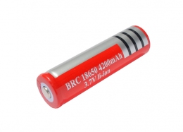 Аккумулятор литий-ионный BRC 18650, 3,7V 4200mAh