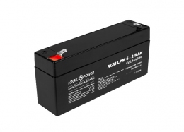 Свинцово-кислотный аккумулятор Battery 6V, 2.8Ah