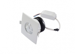 Встраиваемый cветодиодный светильник LED Downlight COB 6W (квадратный) IP65