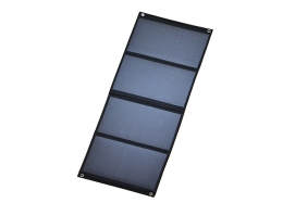 Складная солнечная панель 40Вт, 2xUSB / Power jack 5,5mm